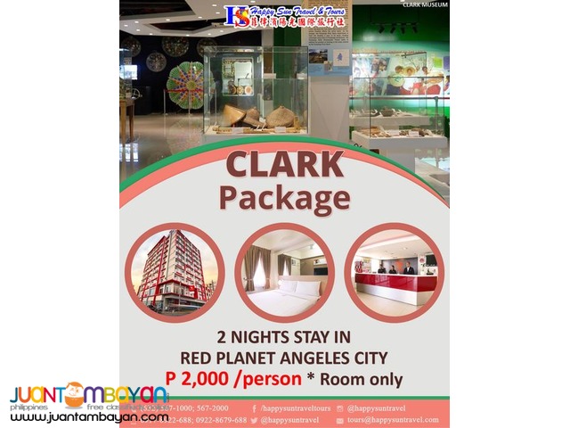 3D2N Clark Package 3D2N Clark Package