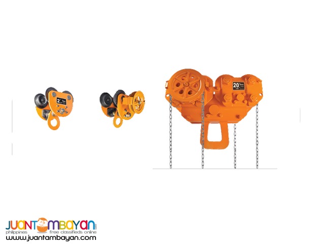 DAESAN GEARED TROLLEY (MADE IN KOREA)