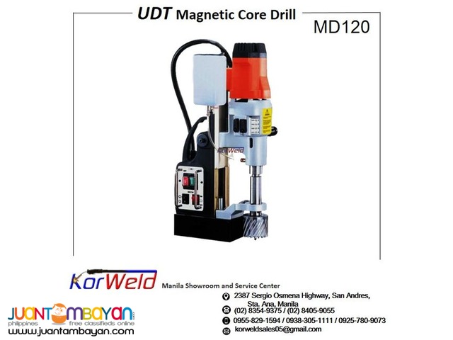 UDT MAGNETIC DRILL MD-120/4 (120MM/50MM)