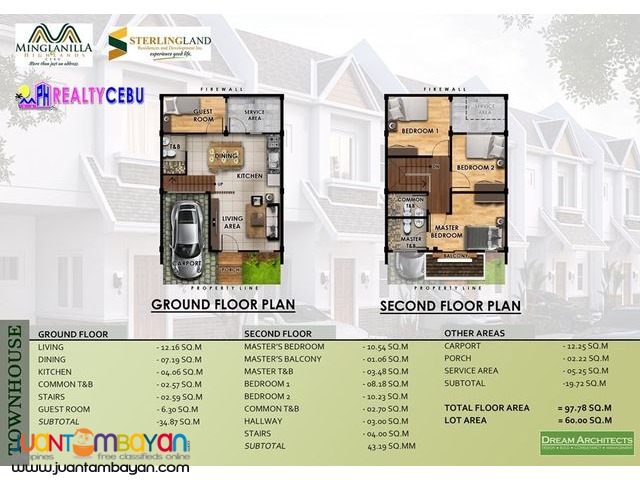 B5 L3A TOWNHOUSE FOR SALE IN MINGLANILLA HIGHLANDS CEBU PHASE 2