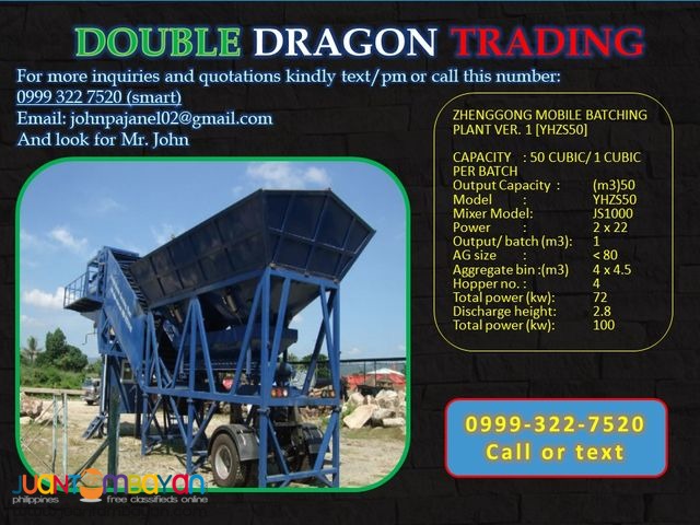 MOBILE BATCHING PLANT