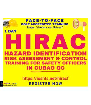 HIRAC Training DOLE Accredited Safety Officer Training