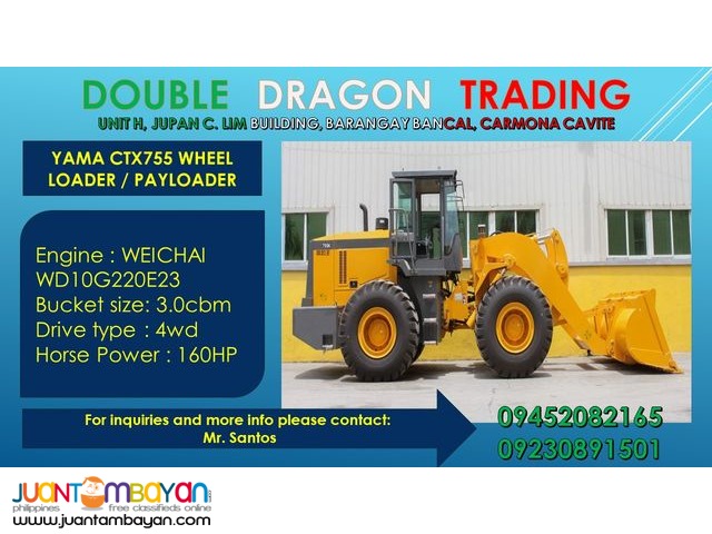 Yama 755 Payloader / Wheel Loader Yama 755 Payloader / Wheel Loader