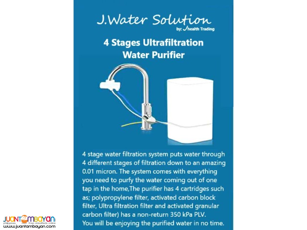 JW Solutions 4-Stage Ultrafiltration Purifier System