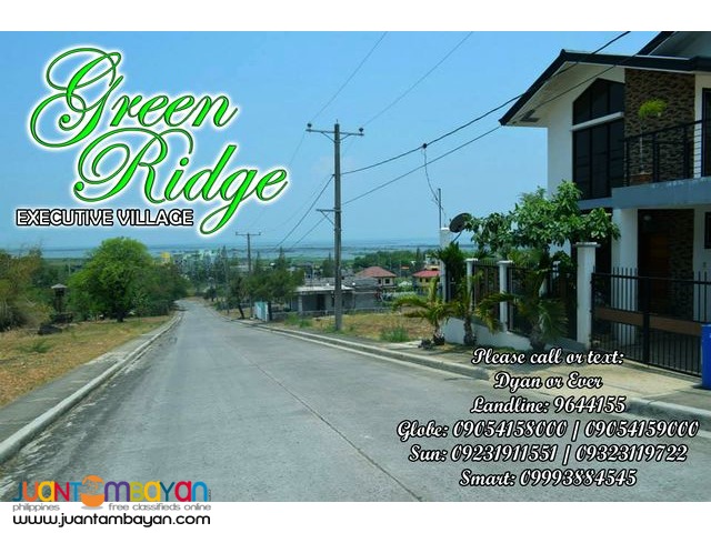 Greenridge Binangonan Residential Lot for Sale