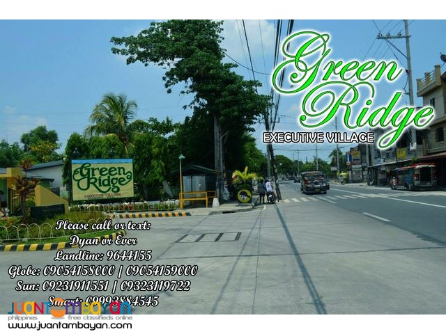 Greenridge Binangonan Residential Lot for Sale