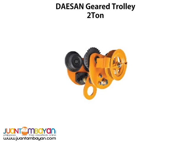 Geared Trolley 2 Ton (Made In Korea)