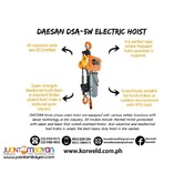 Electric Hoist 5 Ton Hook Suspension (Made In Korea)