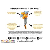 Electric Hoist 1 Ton Motorize Trolley (Made in Korea)