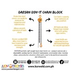 Chain Block 1 Ton (Made In Korea)