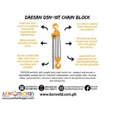 Chain Block 10 Ton (Made In Korea)