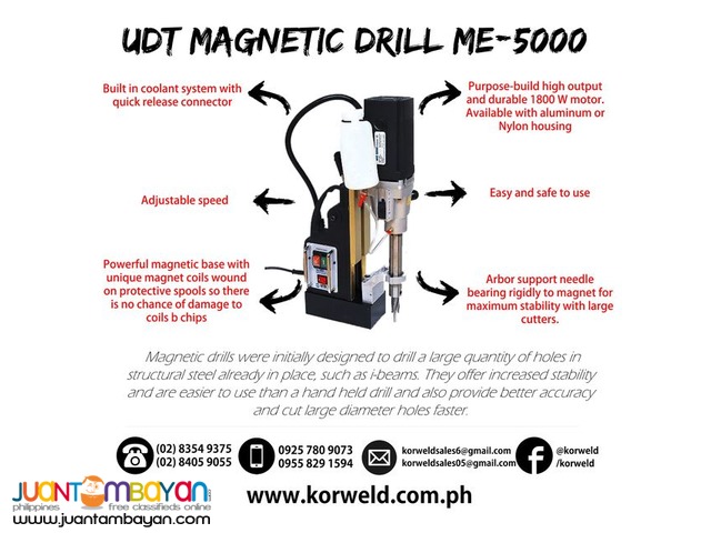 Magnetic Drill ME-5000
