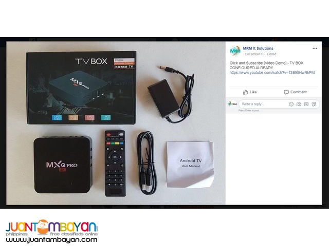 CABLE TV BOX PACKAGE