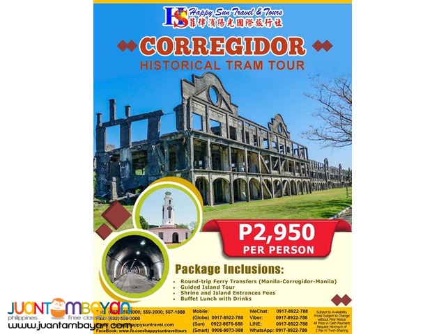 Corregidor Historical Tram Tour