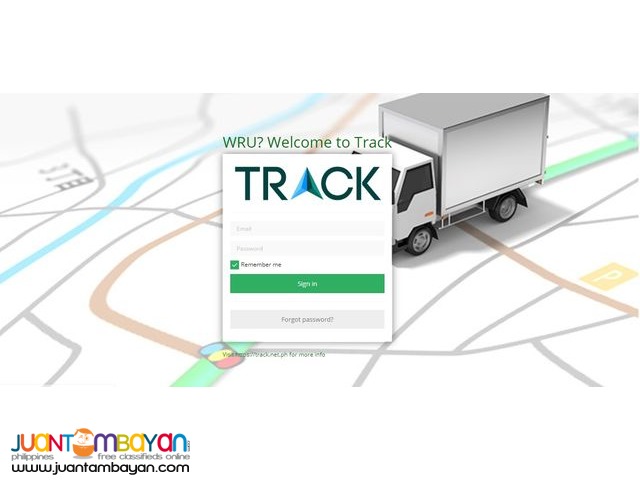 TRACK GPS system for monitoring