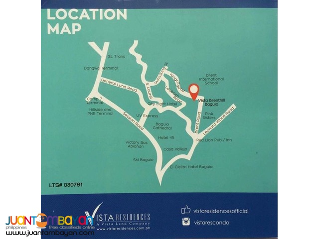 Brenthill Condo in Baguio near minesview, cityview