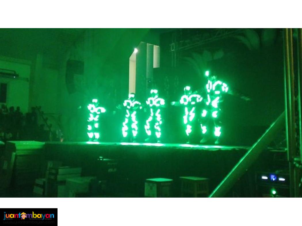 Tron LED lights dancers for events or Birthday party