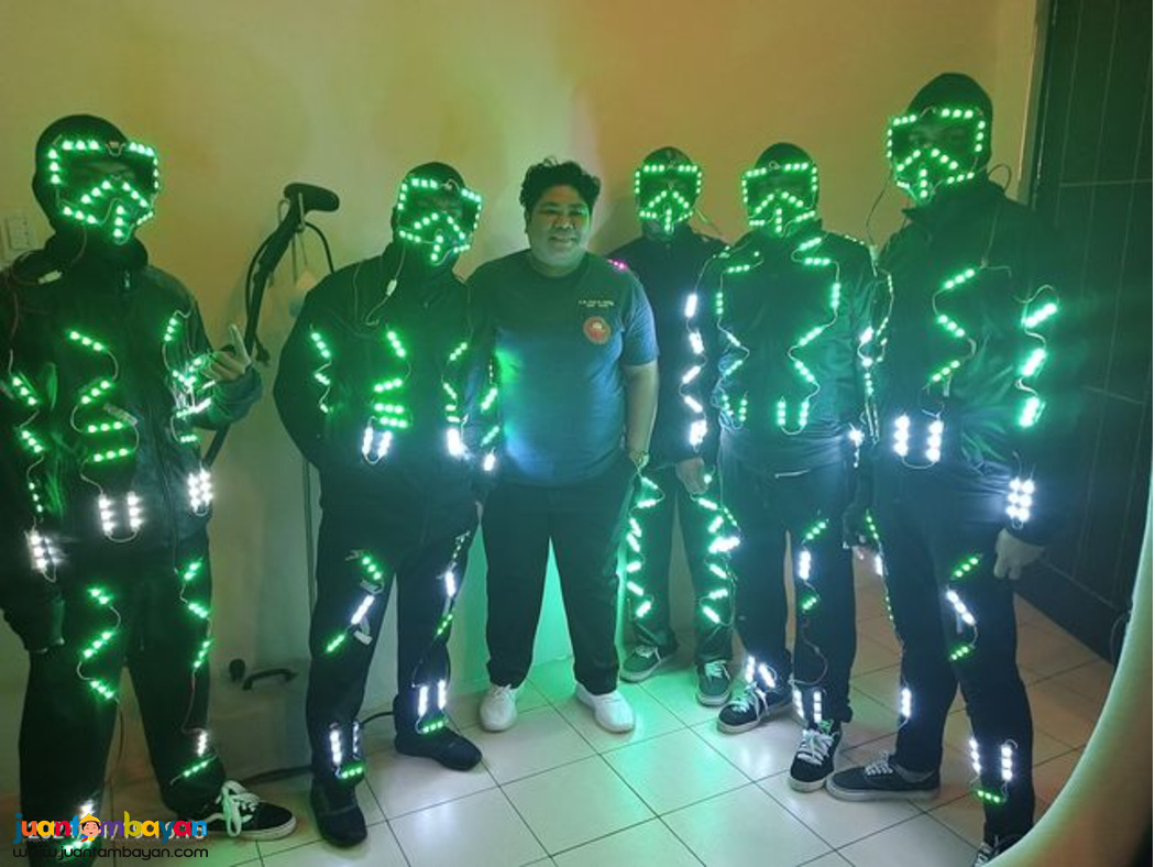 Tron LED lights dancers for events or Birthday party