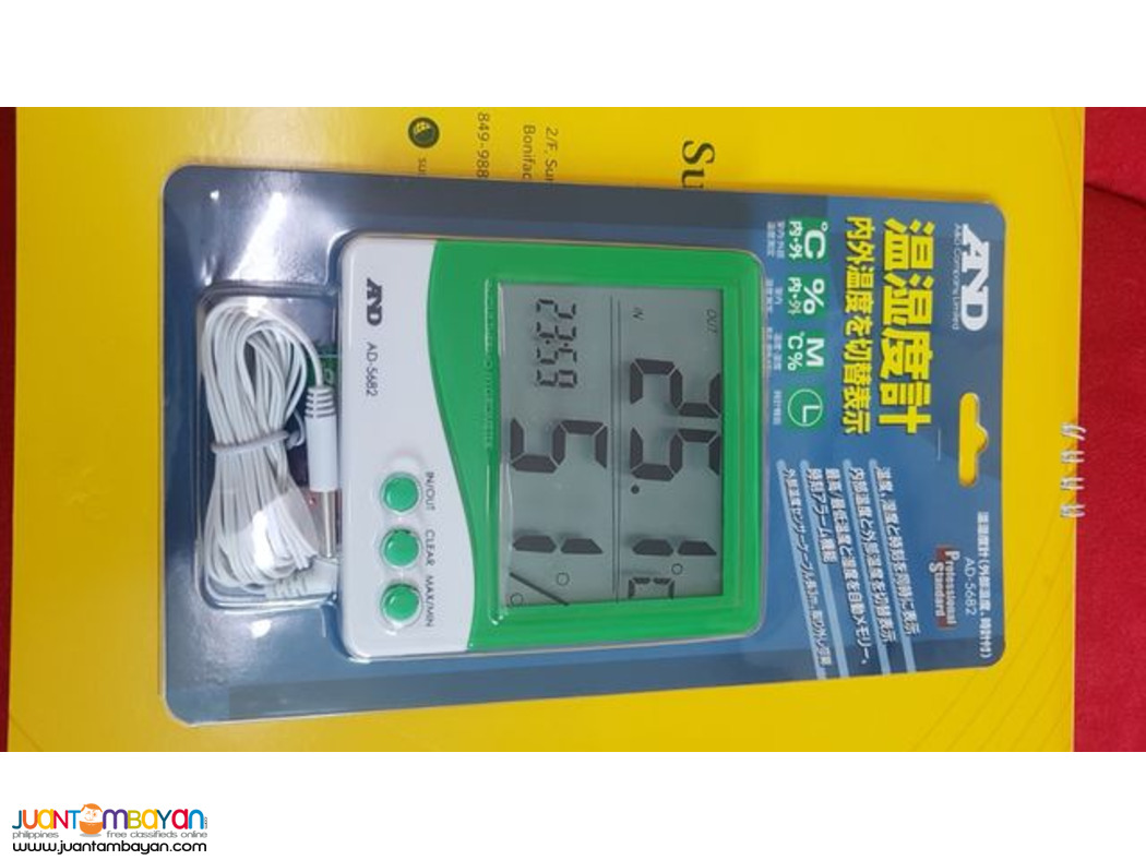 Hygrometer, ThermoHygrometer, Temperature & Humidity, AD-5682