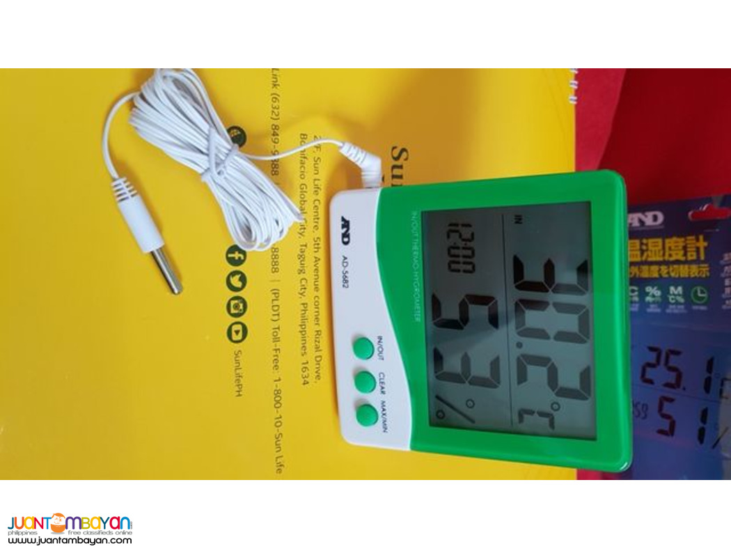 Hygrometer, ThermoHygrometer, Temperature & Humidity, AD-5682