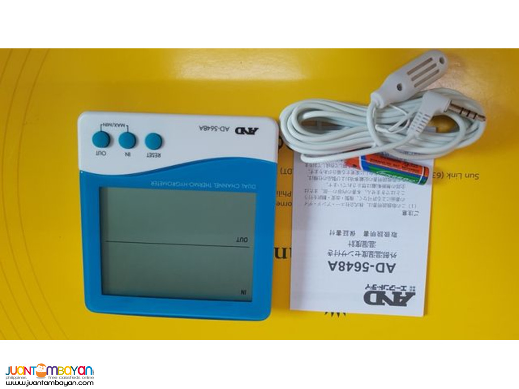 Thermohygrometer, Hygrometer, IN/OUT Temperature & Humidity
