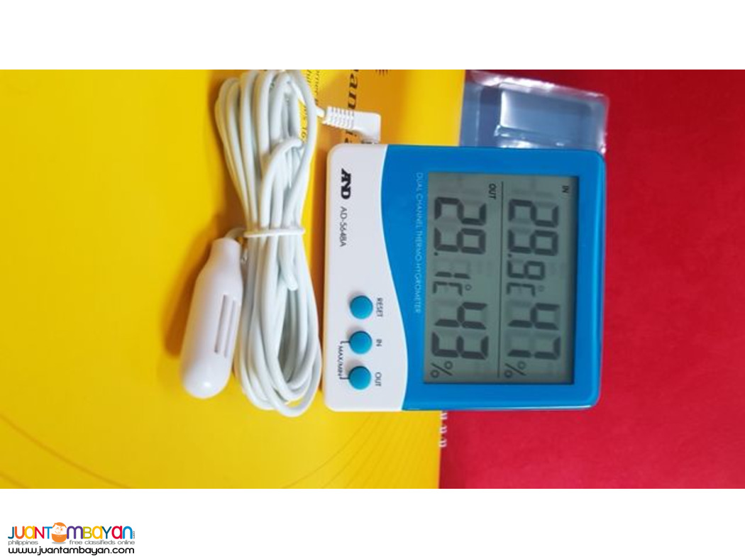 Thermohygrometer, Hygrometer, IN/OUT Temperature & Humidity