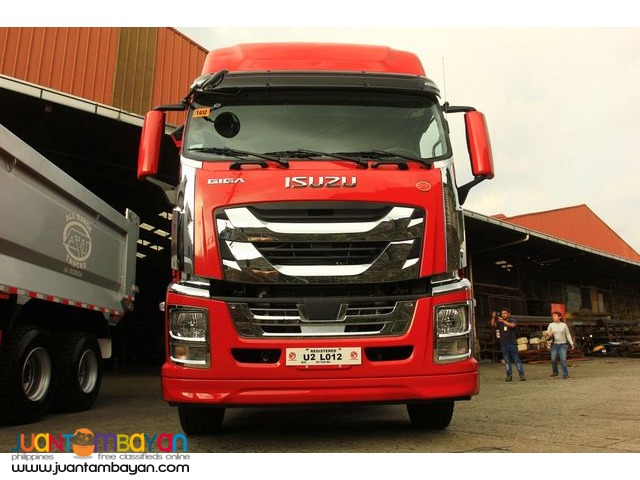 ISUZU GIGA EXZ 6x4 Tractor Head 10 wheeler Prime Mover Truck