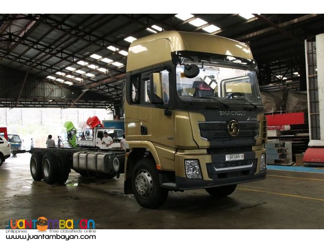 Shacman X3000 6x2 Rigid Truck Cab & Chassis 10 wheeler