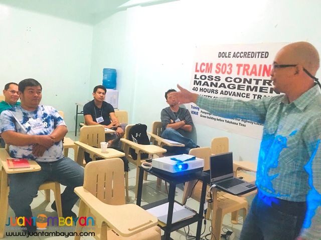 LCM HIRAC Safety Officer 3 SO3 Training DOLE Training Face To Face