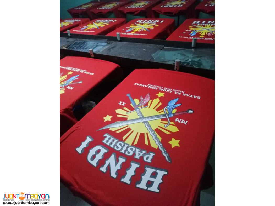 rush tshirt printing