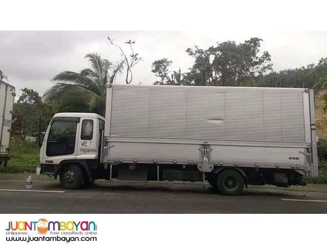 6 wheeler forward wing van for rent 10tonner