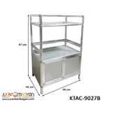 stanless rack with cabinet