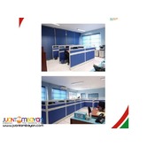 Modular Office Partitions with Glass Finished