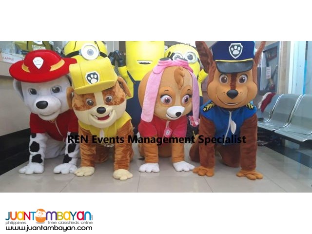 Mascots for Rent