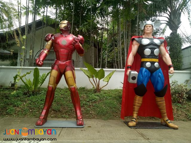 Life Size Fiberglass Standee for Rent