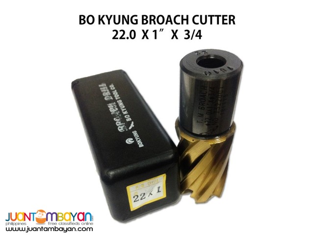 Broach Cutter 22.0x1