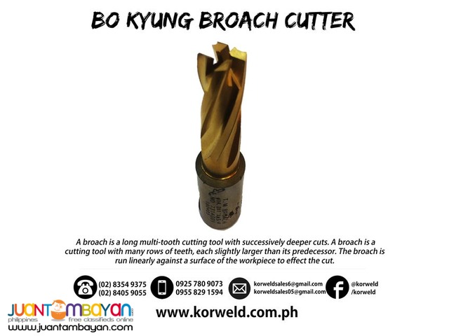 Broach Cutter 14.0 x 1