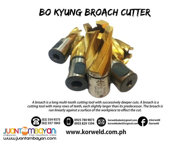 Broach Cutter 19.0 x 1