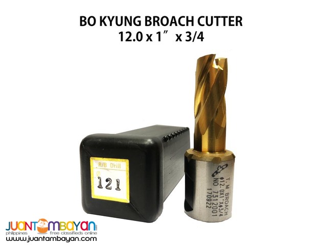 Broach Cutter 12.0x1