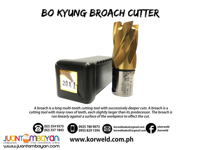 Broach Cutter 20.0x1