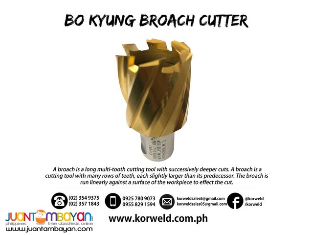 Broach Cutter 31x1