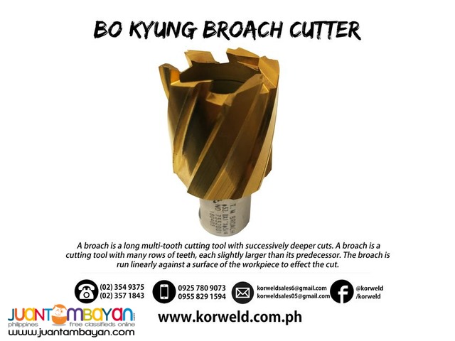 Broach Cutter 32x1