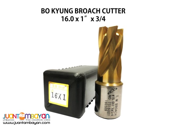 Broach Cutter 16x1