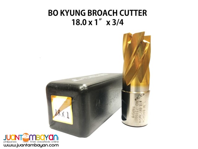 Broach Cutter 18x1