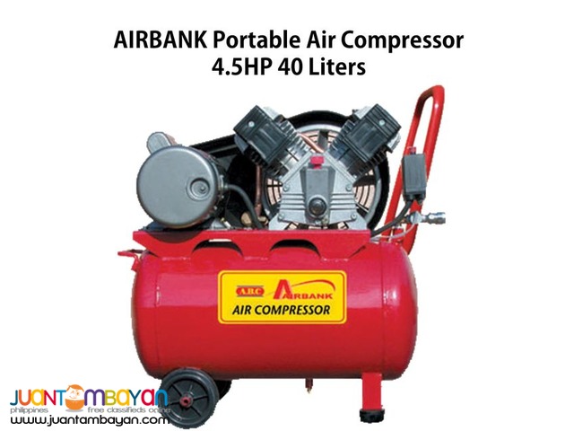 Portable Air Compressor 4.5HP 40Liters