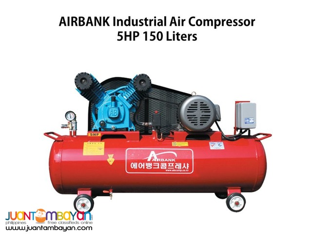 Industrial Air Compressor 5HP 210Liters