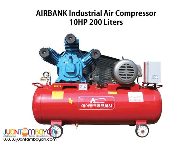 Industrial Air Compressor 10HP 200Liters