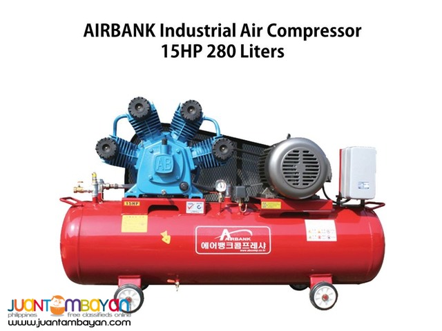 Industrial Air Compressor 15HP 280Liters