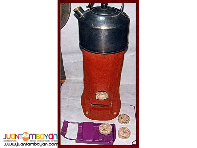 ROCKET STOVE FOR BRIQUETTES