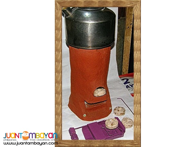 ROCKET STOVE FOR BRIQUETTES